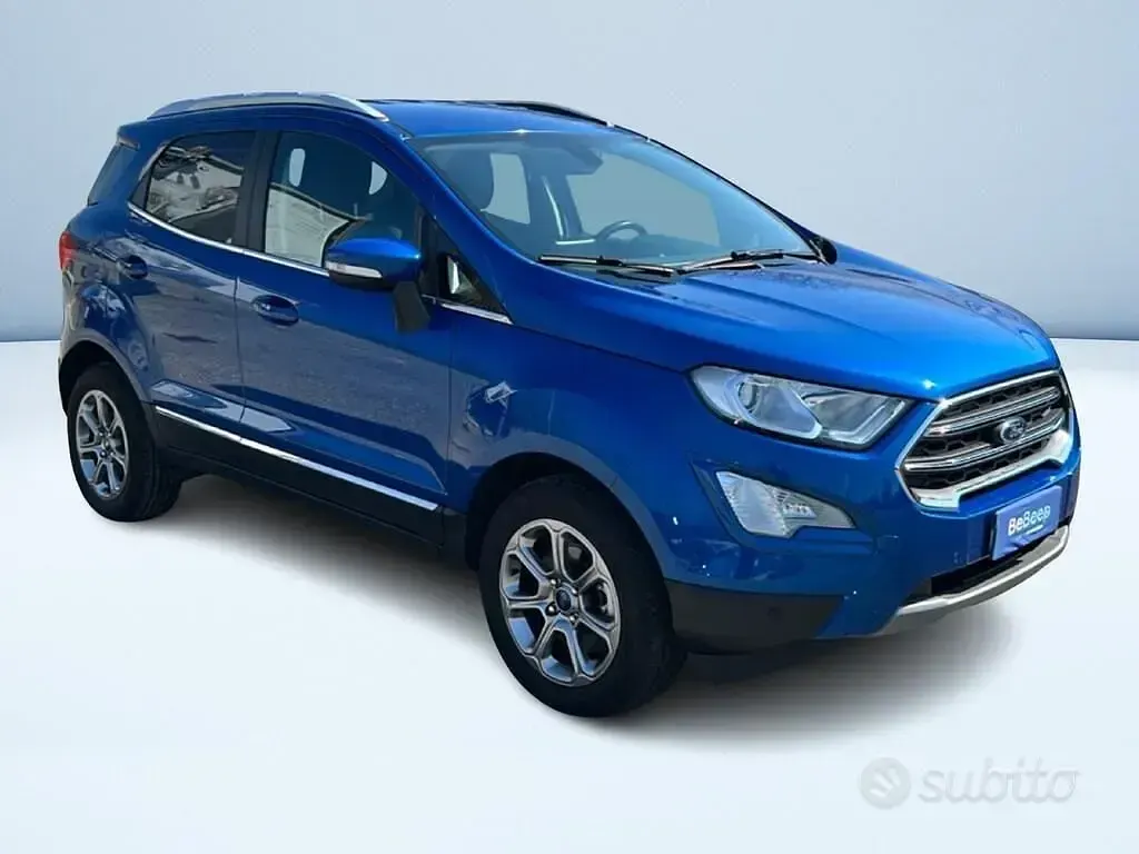 Usado Ford Ecosport Titanium 100 CV (73 kW) 2019 Azul SUV