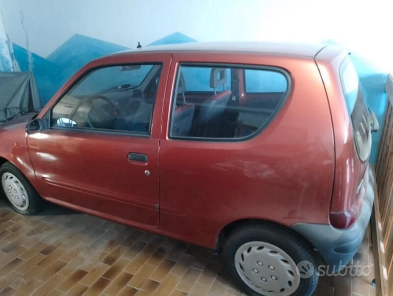 Usata Fiat Seicento S 39 CV (28 kW) 1998 Rosso Utilitaria