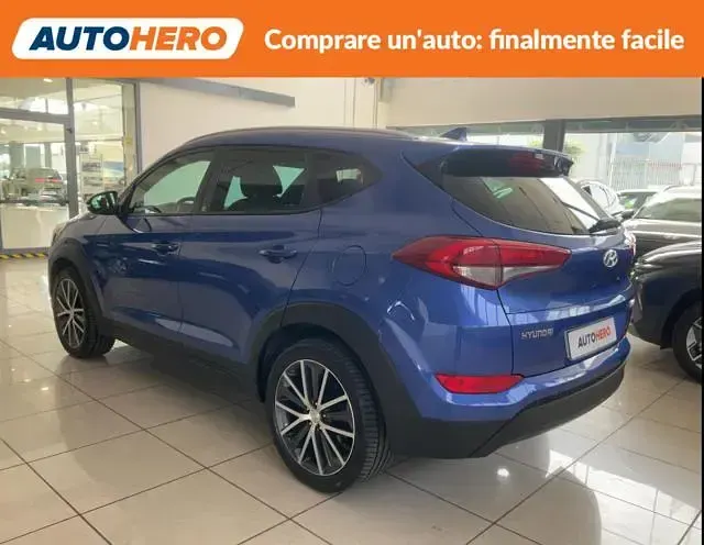 Usata Hyundai Tucson GO! 141 CV (103 kW) 2018 Blu SUV