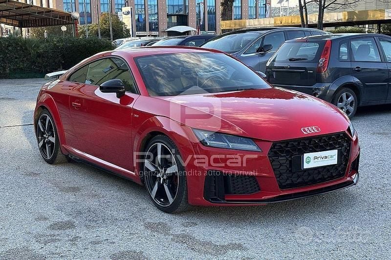 Usata Audi TT Comfort 245 CV (180 kW) 2019 Rosso Coupé