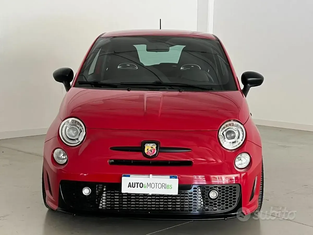 Usata Abarth 595 Custom 140 CV (102 kW) 2015 Rosso Utilitaria