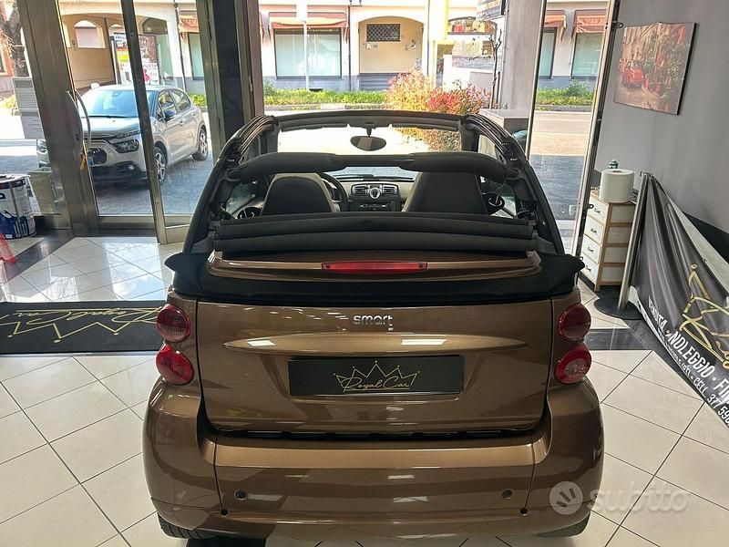 Usata Smart ForTwo Cabrio Passion 84 CV (61 kW) 2007 Marrone Cabrio