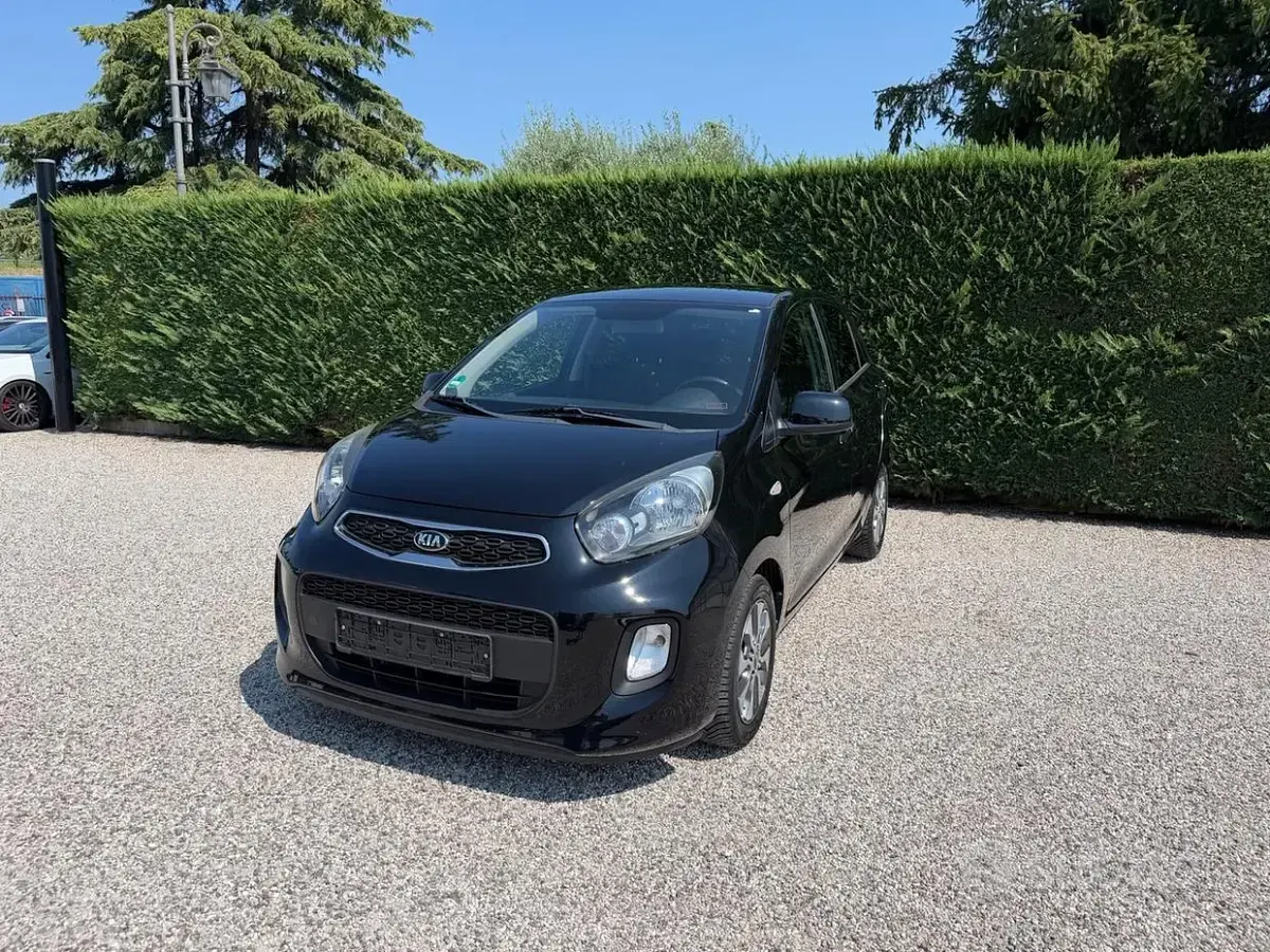 Usata Kia Picanto Active 66 CV (48 kW) 2016 Nero Utilitaria