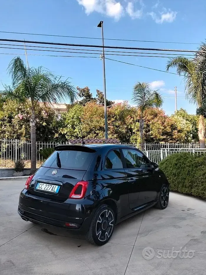 Usata Fiat 500 S 69 CV (50 kW) 2018 Nero Berlina