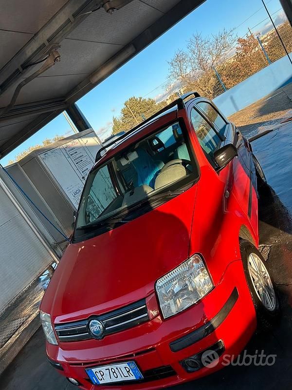 Usata Fiat Panda 2006 Rosso Berlina