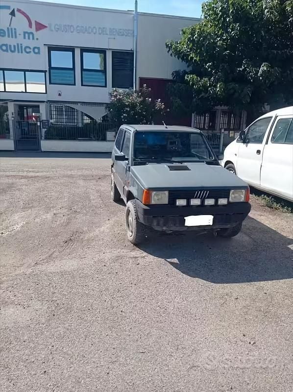 Usata Fiat Panda 4x4 1984 Grigio Utilitaria