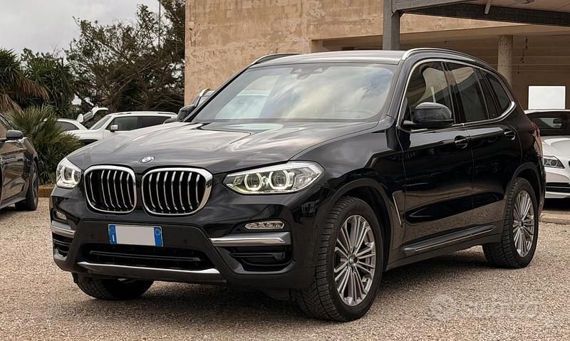 Usata BMW X3 Luxury Line 190 CV (139 kW) 2020 Nero SUV