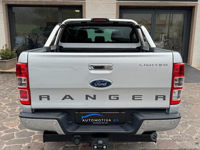 Usata Ford Ranger Limited 160 CV (117 kW) 2019 Grigio Pick-up