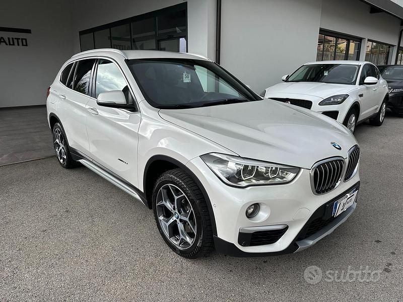 Usata BMW X1 xLine 150 CV (110 kW) 2018 Vernice mineral weiss matallic SUV