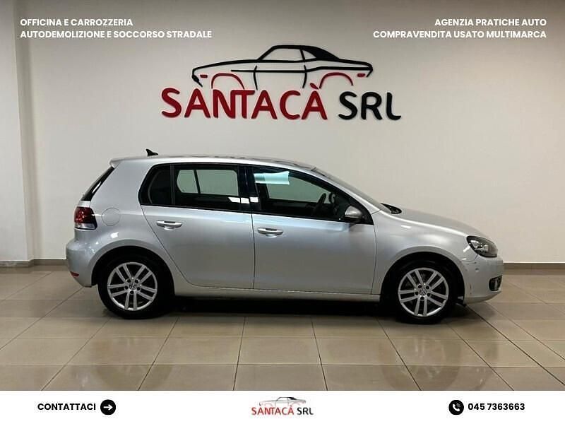 Usata VW Golf VI Highline 160 CV (117 kW) 2009 Argento Utilitaria