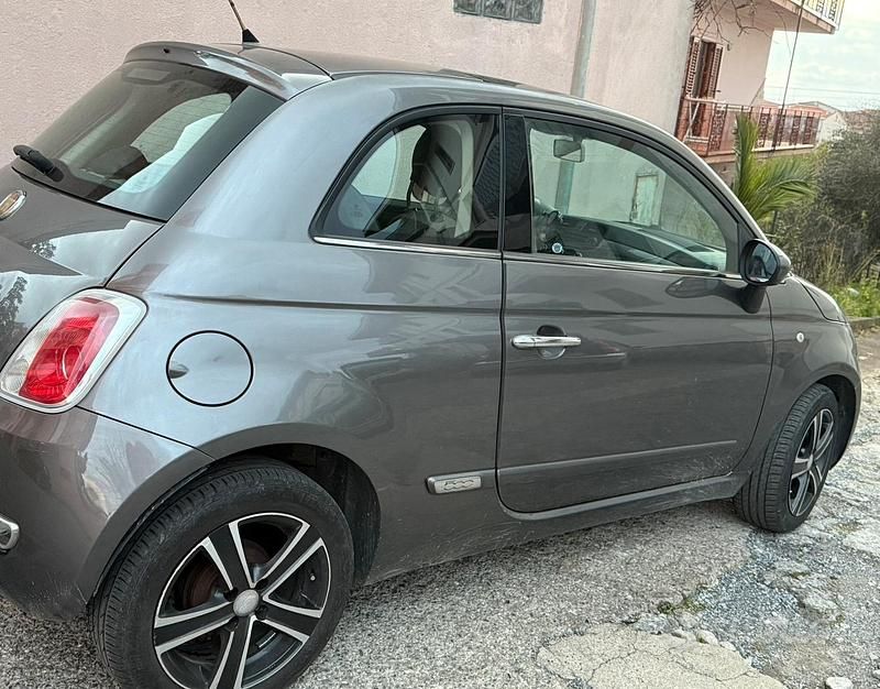 Usata Fiat 500 75 CV (55 kW) 2010 Grigio Utilitaria