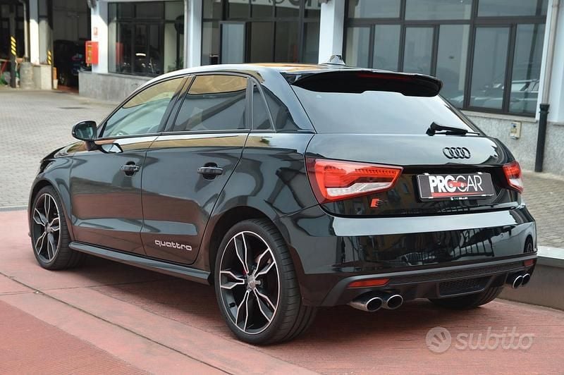 Usata Audi S1 Sportback 231 CV (169 kW) 2016 Nero Utilitaria