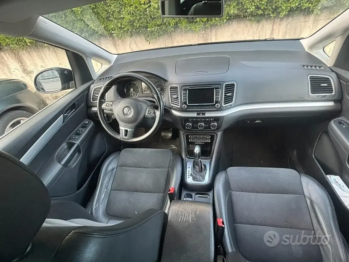 Usata VW Sharan Business 177 CV (130 kW) 2013 Bluazzurro Monovolume