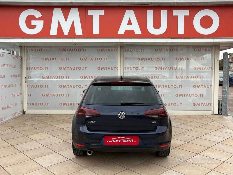 Usata VW Golf VII Allstar 110 CV (80 kW) 2016 Blu Berlina