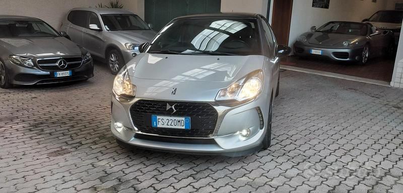 Usata DS Automobiles DS3 So Chic 75 CV (55 kW) 2018 Grigio Coupé