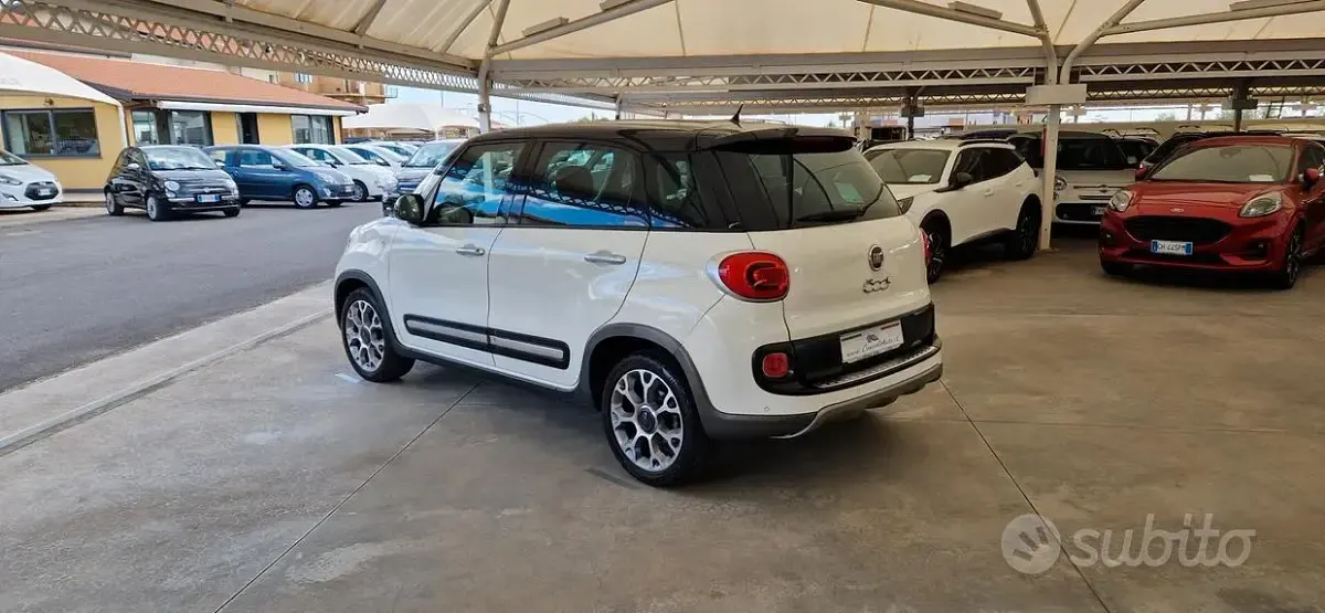 Usata Fiat 500L Trekking 95 CV (69 kW) 2016 Bianco Monovolume