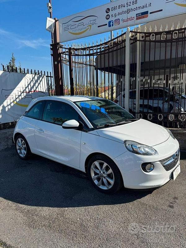 Usata Opel Adam Slam 87 CV (63 kW) 2014 Bianco Utilitaria