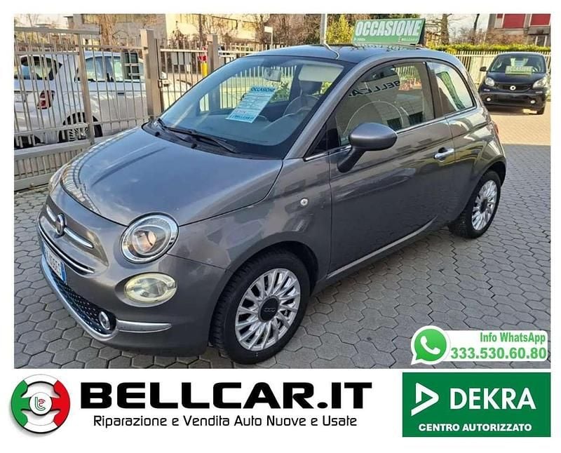 Usata Fiat 500 Lounge 69 CV (50 kW) 2017 Grigio Utilitaria