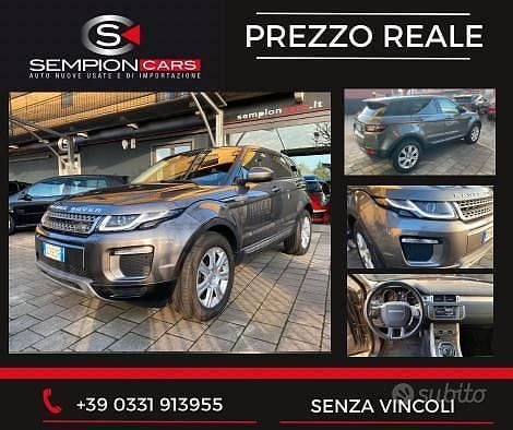 Grigio Usata 2017 Land Rover Range Rover evoque Dynamic Tre volumi | 16.900 € (Buon prezzo) - Immagine 1/4