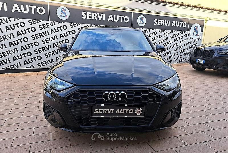 Usata Audi A3 Advanced 150 CV (110 kW) 2020 Nero Berlina