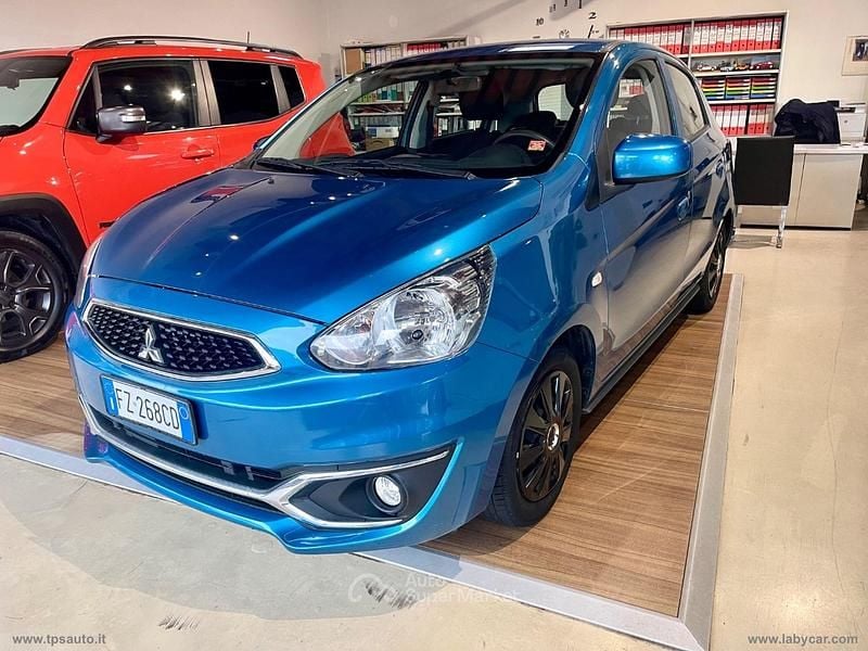 Usata Mitsubishi Space Star Invite 71 CV (52 kW) 2019 Blu Utilitaria