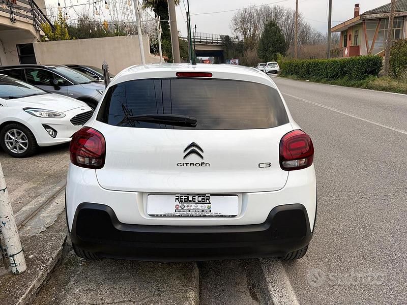 Usata Citroën C3 Feel 101 CV (74 kW) 2019 Bianco Furgone