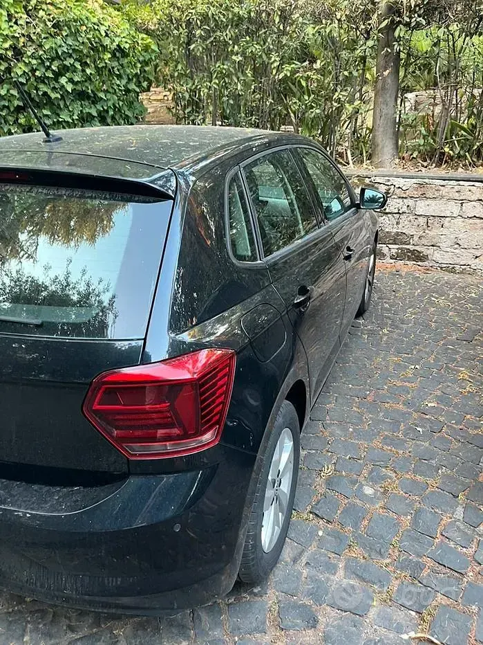 Usata VW Polo 60 CV (44 kW) 2019 Nero Utilitaria