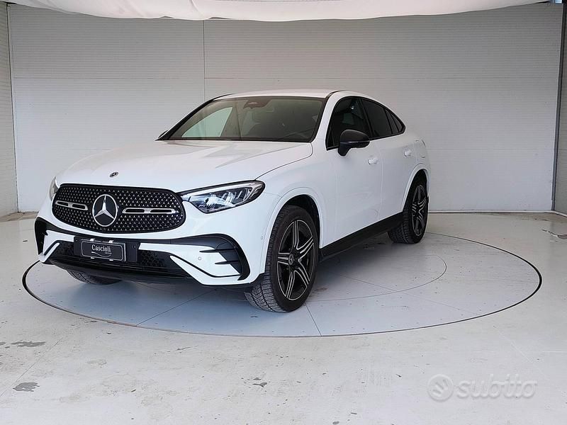 Usata Mercedes GLC300 Advanced Plus 197 CV (144 kW) 2024 Bianco Coupé