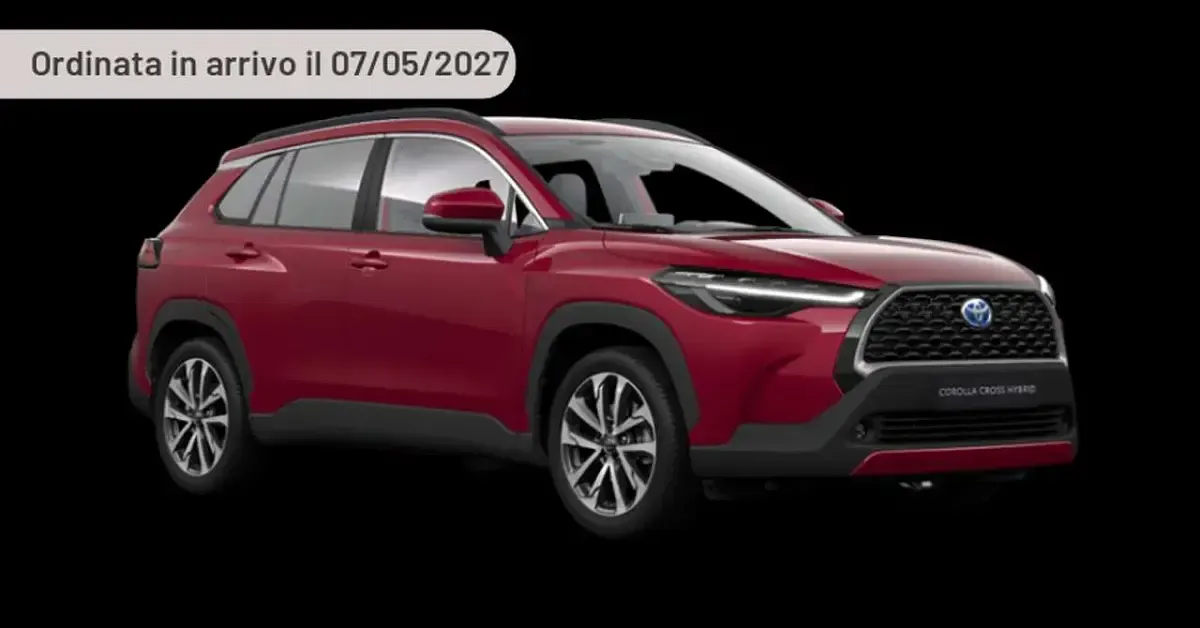Nuova Toyota Corolla Cross Premium 179 CV (131 kW) 2025 Argento SUV
