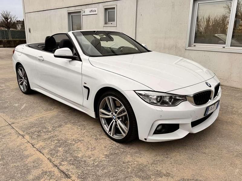 Usata BMW 435 M Sport 313 CV (230 kW) 2014 Bianco Cabrio