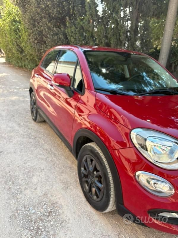 Usata Fiat 500X 95 CV (69 kW) 2017 Rosso SUV