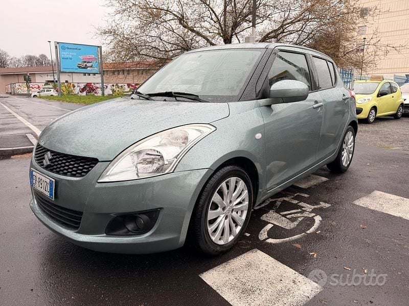 Usata Suzuki Swift GL 94 CV (69 kW) 2013 Verde Utilitaria