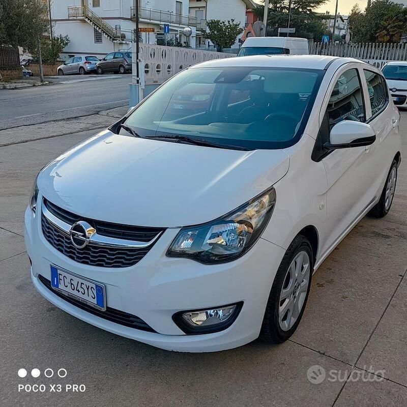 Bianco Usata 2016 Opel Karl Innovation Due volumi | 6400 € (Cara) - Immagine 1/2