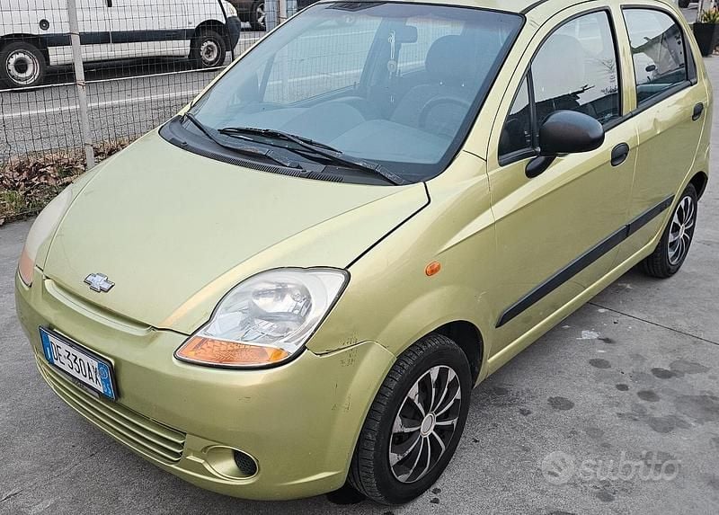 Usata Chevrolet Matiz 51 CV (37 kW) 2006 Giallo Utilitaria
