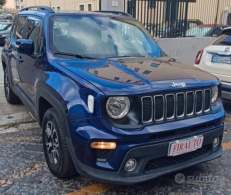 Usata Jeep Renegade 120 CV (88 kW) 2019 Blu SUV