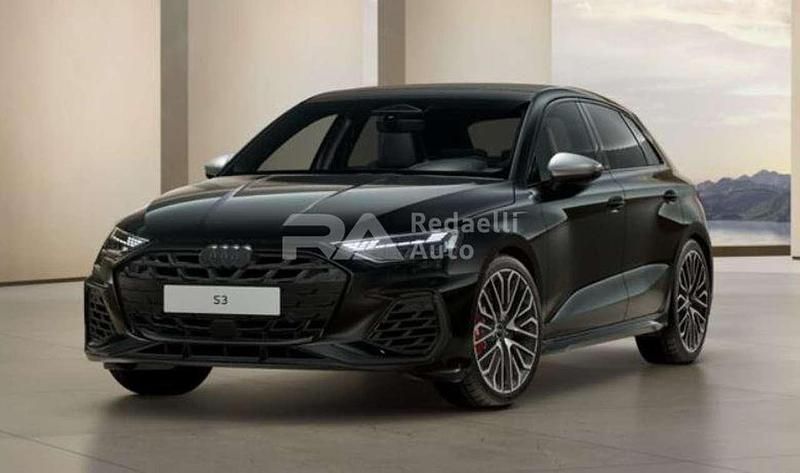 Nuova Audi S3 Sportback Sport 333 CV (244 kW) 2026 Nero Utilitaria