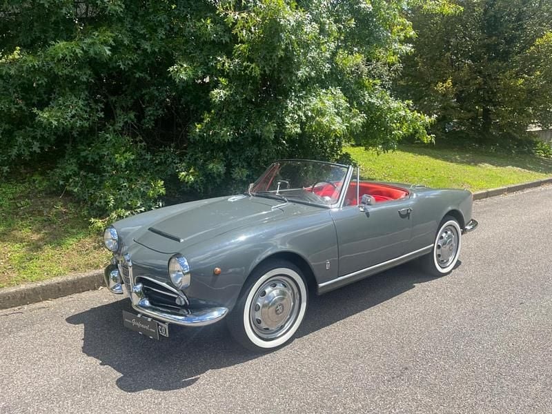 Grigio Usata 1964 Alfa Romeo Giulia Spider Cabrio | 73.900 € - Immagine 1/4