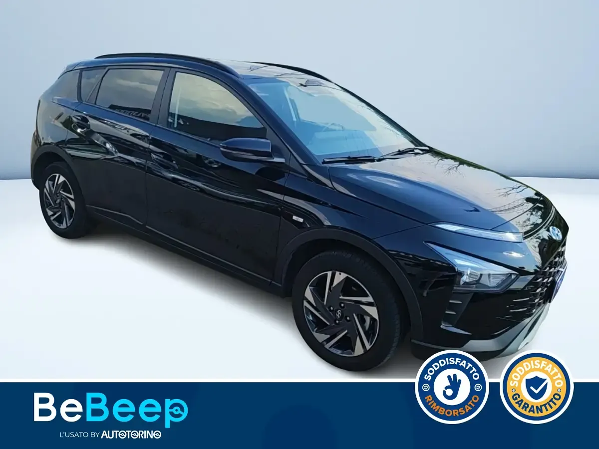 Usata Hyundai Bayon 100 CV (73 kW) 2024 Nero metallizzato SUV
