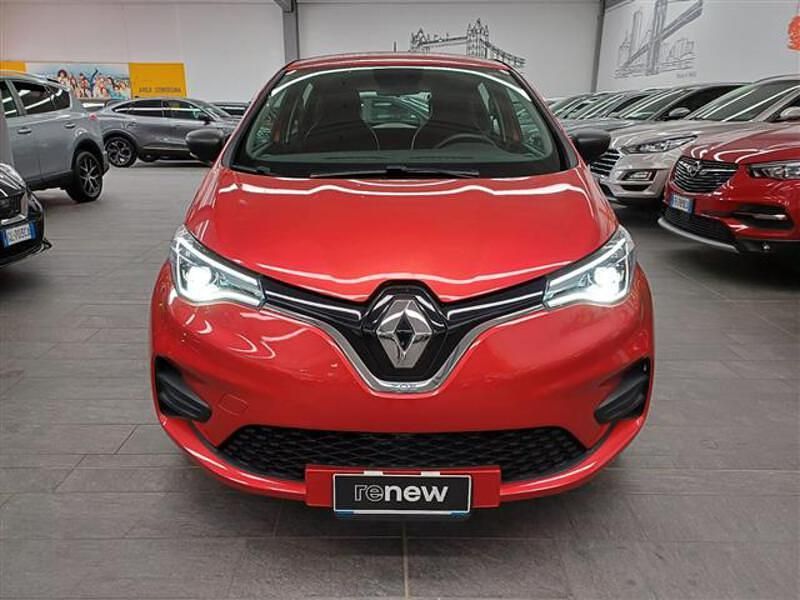 Usata Renault Zoe Life 80 kW (109 CV) 2020 Rosso metallizzato Utilitaria