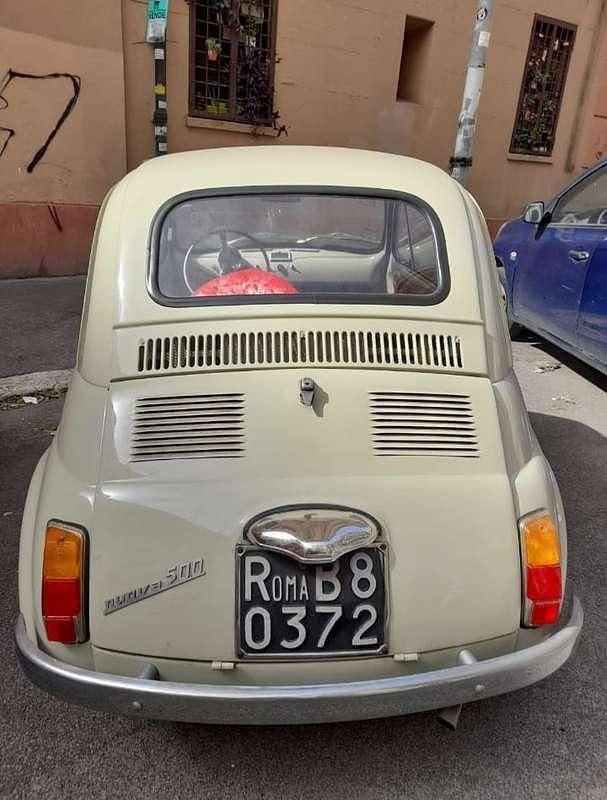 Usata Fiat Cinquecento 18 CV (13 kW) 1968 Beige Utilitaria