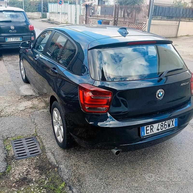 Usata BMW 120 184 CV (135 kW) 2013 Blu Utilitaria