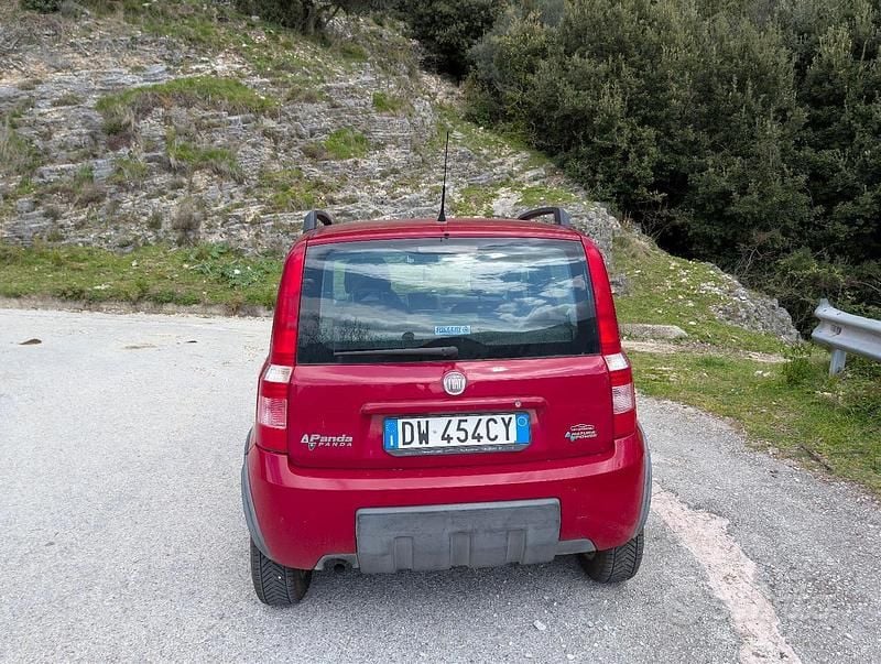 Usata Fiat Panda Dynamic 60 CV (44 kW) 2008 Rosso Utilitaria