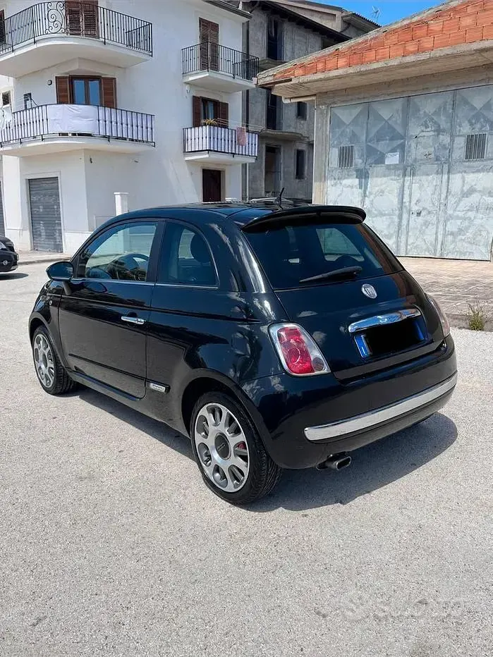 Occasion Fiat 500 Sport 75 ch (55 kW) 2010 Noir Citadine