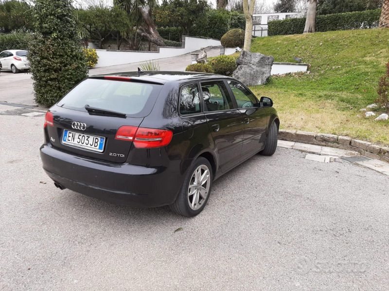 Usata Audi A3 2009 Nero Berlina