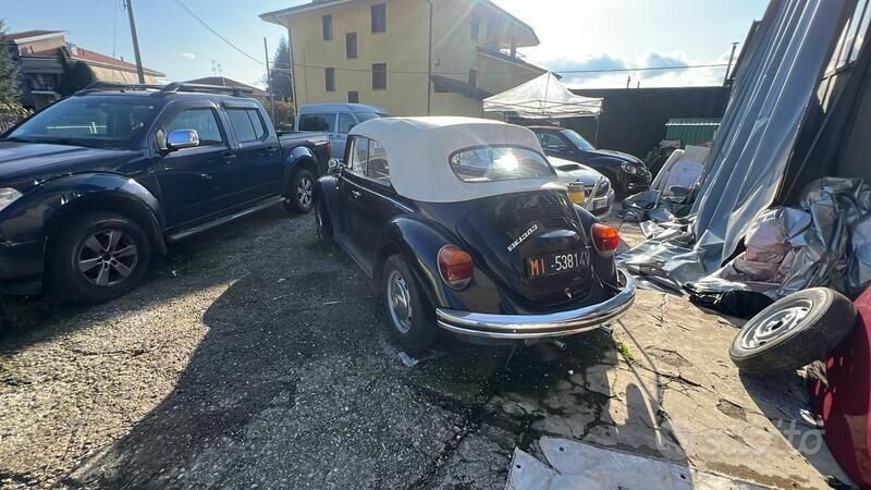 Usata VW Beetle Cabriolet Karmann 1994 Nero Cabrio