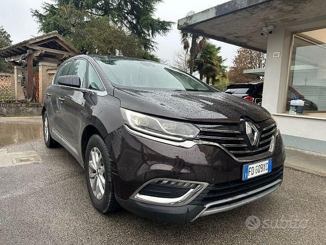 Usata Renault Espace Zen 131 CV (96 kW) 2016 Grigio Monovolume