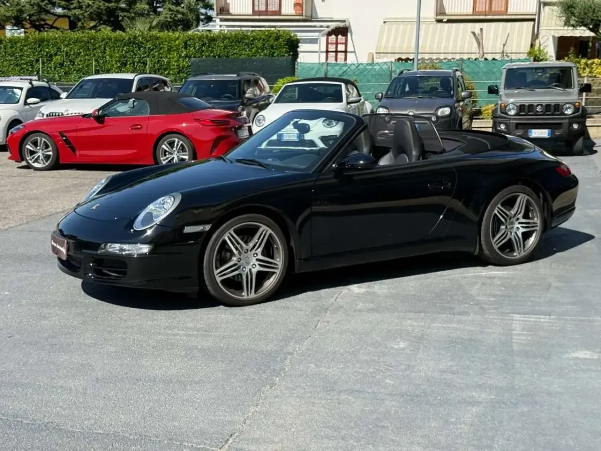 Usata Porsche 911 Carrera Cabriolet 325 CV (239 kW) 2007 Nero Cabrio