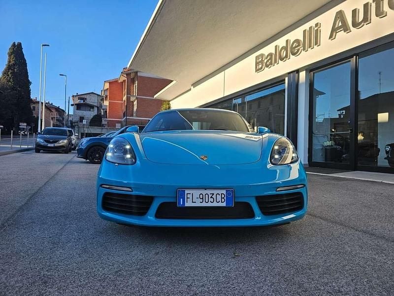 Usata Porsche 718 Cayman 350 CV (257 kW) 2017 Blue miami Coupé