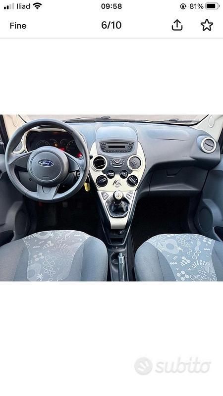 Usata Ford Ka 69 CV (50 kW) 2014 Nero Utilitaria