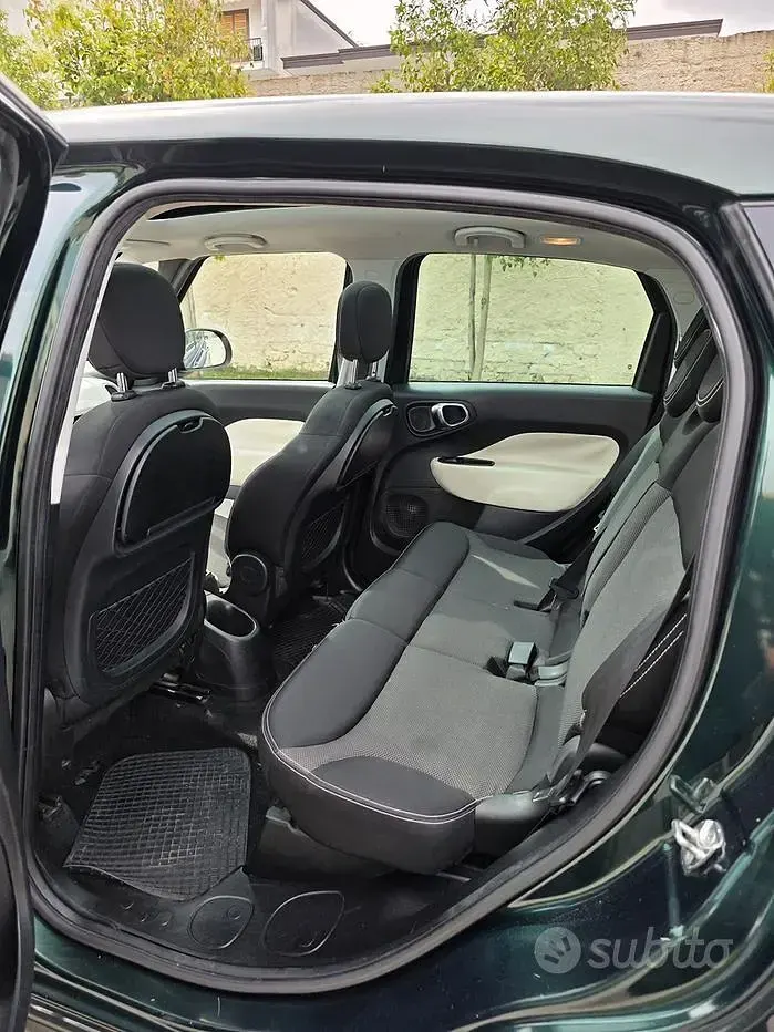 Usata Fiat 500L Trekking 95 CV (69 kW) 2016 Verde Monovolume